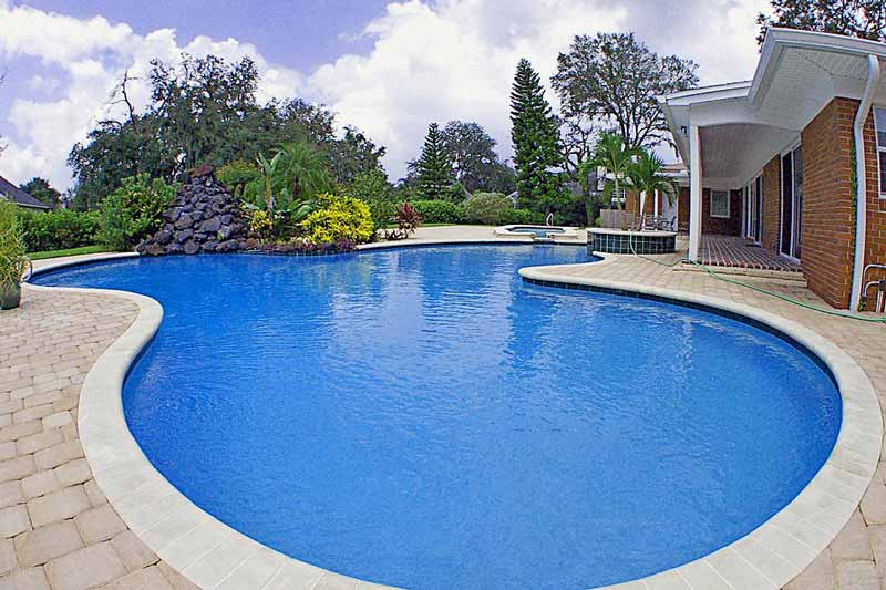 home with outdoor pool